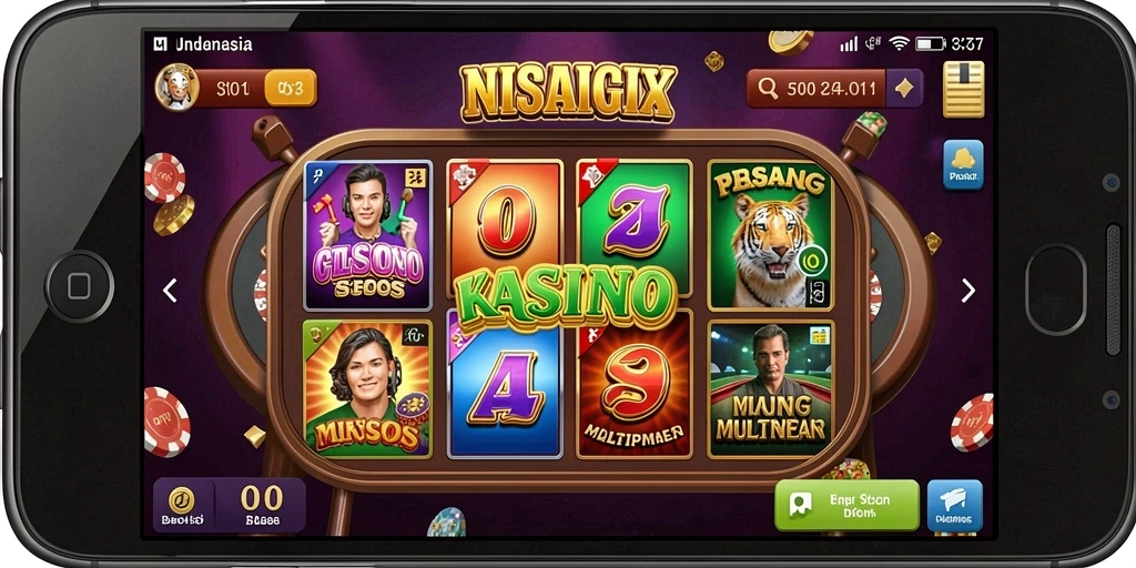 Screenshot menunjukkan grafis menakjubkan dari dunia NOX123.