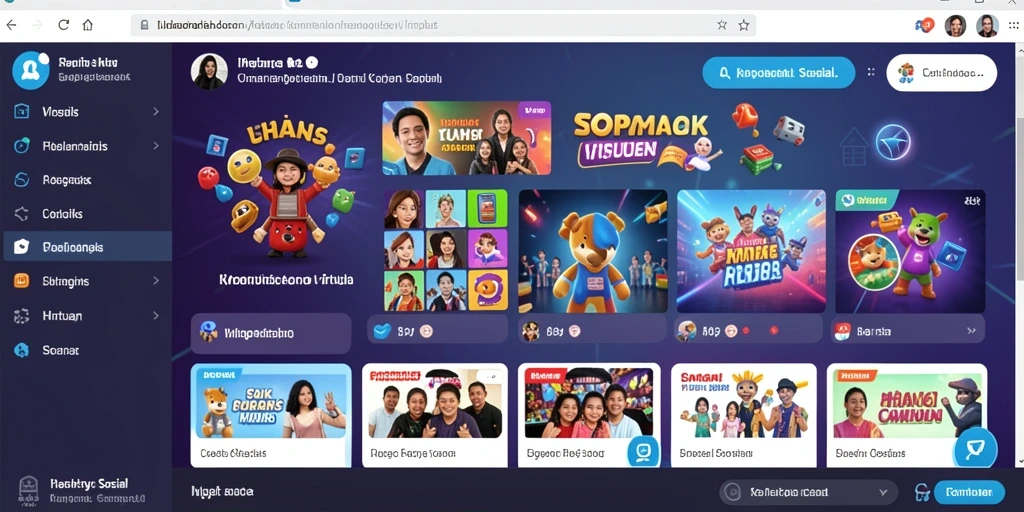 Tampilan antarmuka yang intuitif dan bersih.